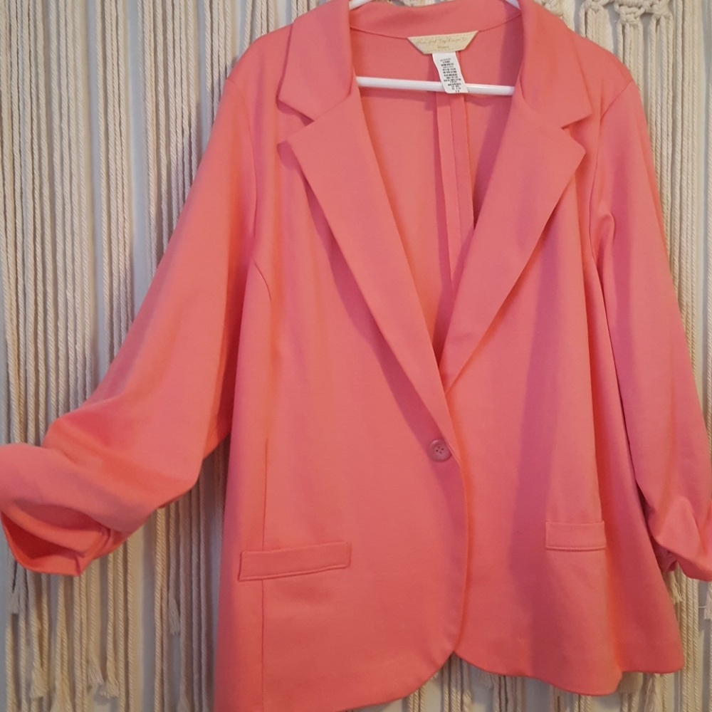 Light coral blazer